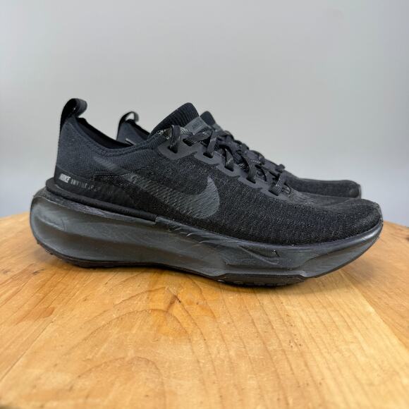 Nike ZoomX Invincible 3 Womens Size 8 Running Shoes Black Anthracite DR2660-007 - Picture 1 of 9